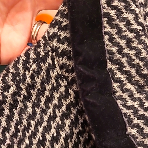 HEATHER B velvet and wool jacket - Picture 6 of 7